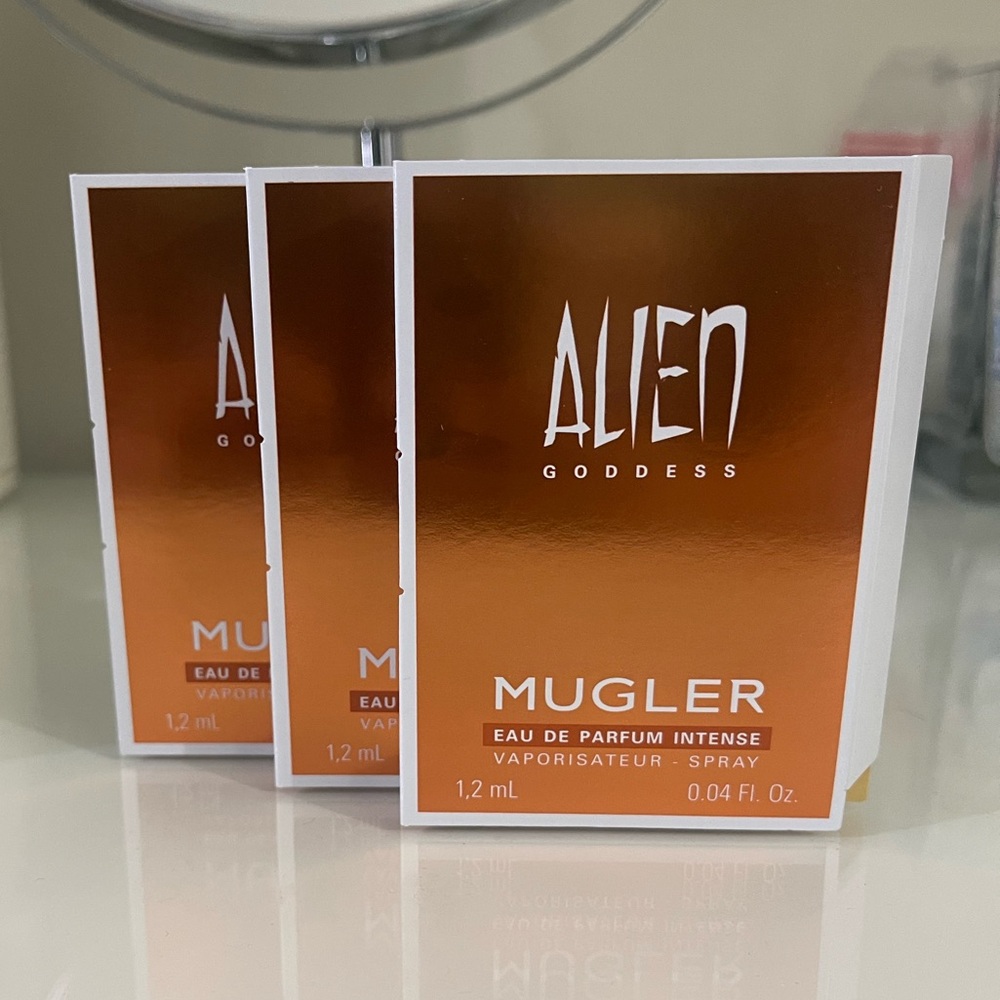 Mugler Alien Goddess Eau de Parfum Intense Samples - Bronze-Orange Pack